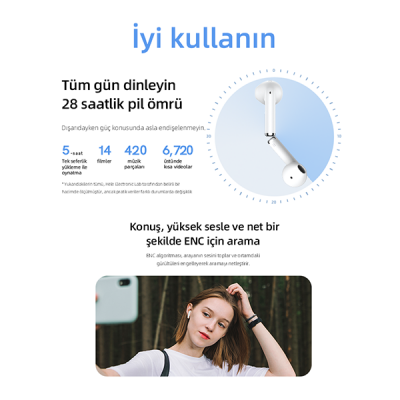 QCY AilyBuds Lite Bluetooth Kulaklık - 15