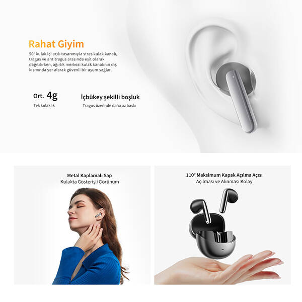 QCY AilyBuds Pro+ Bluetooth Kulaklık - 38