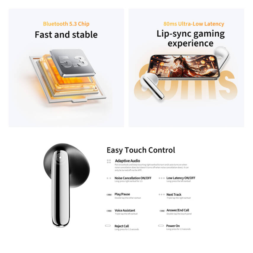 QCY AilyBuds Pro Bluetooth Kulaklık - 27