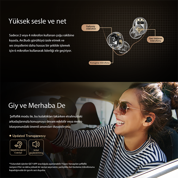 QCY ArcBuds Bluetooth Kulaklık - 5