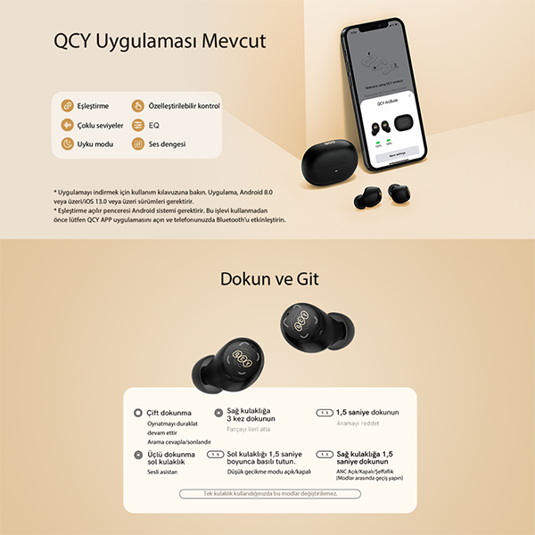 QCY ArcBuds Bluetooth Kulaklık - 8