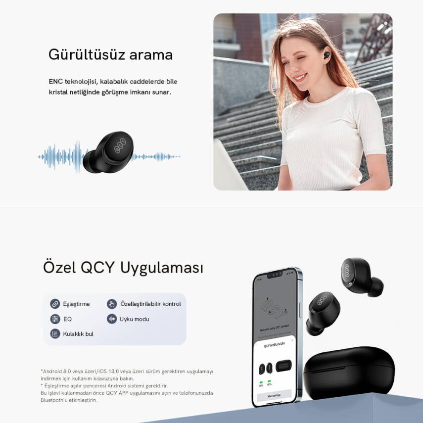 QCY ArcBuds Lite Bluetooth Kulaklık - 7