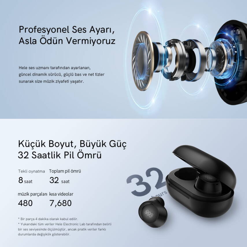 QCY ArcBuds Lite Bluetooth Kulaklık - 13