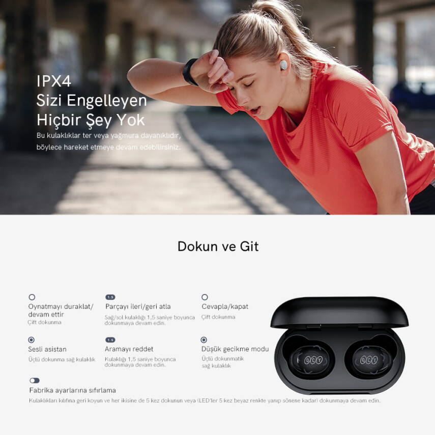 QCY ArcBuds Lite Bluetooth Kulaklık - 16