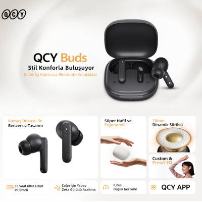 QCY Buds Bluetooth Kulaklık - 10