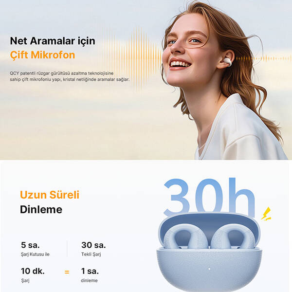QCY C10 Crossky Bluetooth Kulaklık - 26