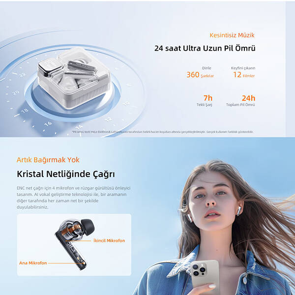 QCY Melobuds Neo Bluetooth Kulaklık - 8