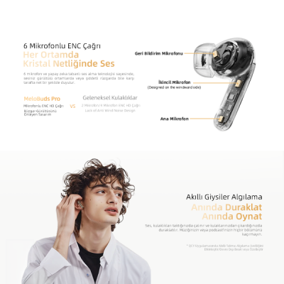 QCY Melobuds Pro Bluetooth Kulaklık - 20