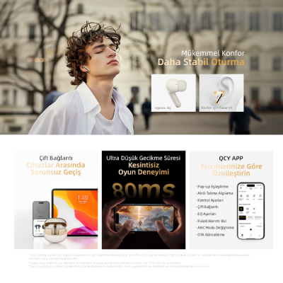 QCY Melobuds Pro Bluetooth Kulaklık - 22