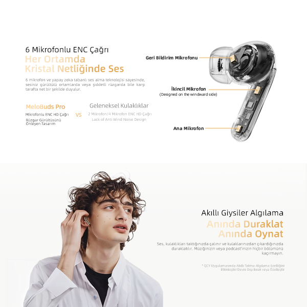 QCY Melobuds Pro Bluetooth Kulaklık - 32
