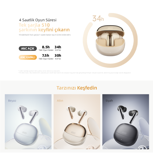 QCY Melobuds Pro Bluetooth Kulaklık - 33